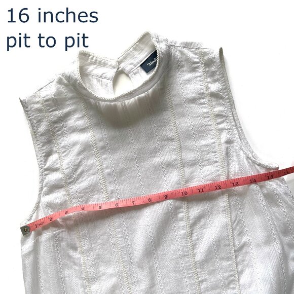 Modcloth Sleeveless Blouse, Small - Picture 7 of 14